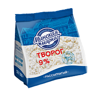 Творог "Минская марка" рассыпчатый 9% 350 г
